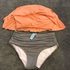 NWT/ CUPSHE HIGH-WAISTED BIKINI